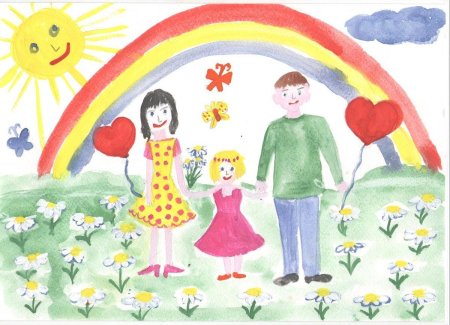 Рисунок моя семья