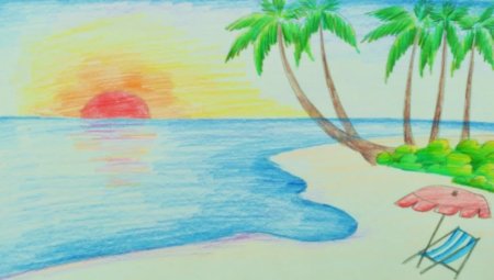 Летние рисунки для срисовки