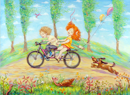 Моё счастливое детство рисунки