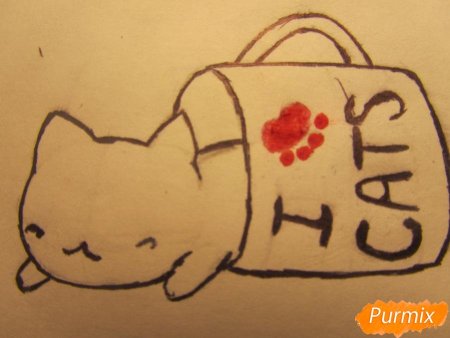 Дельфин рисунок карандашом