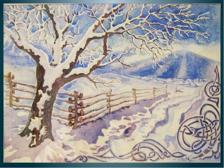 Зима в изобразительном искусстве