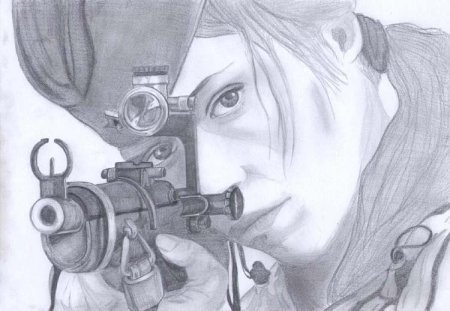 Рисунок на тему ВОВ карандашом