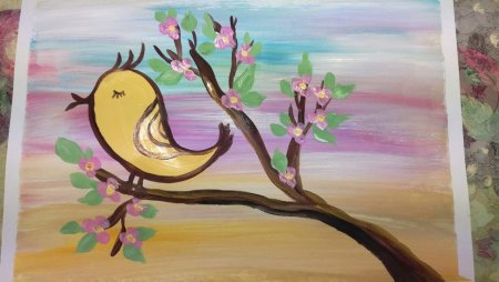 Рисование на тему Весна