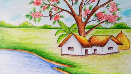 Рисунок на тему природа