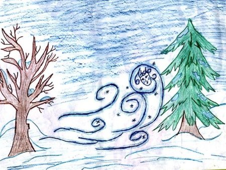 Рисунки на тему зима легкие