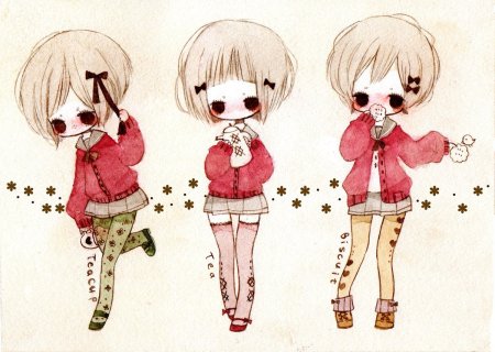 Маленькие рисунки аниме