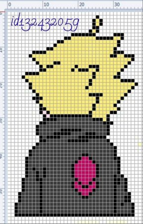 Схемы по клеточкам маленькие