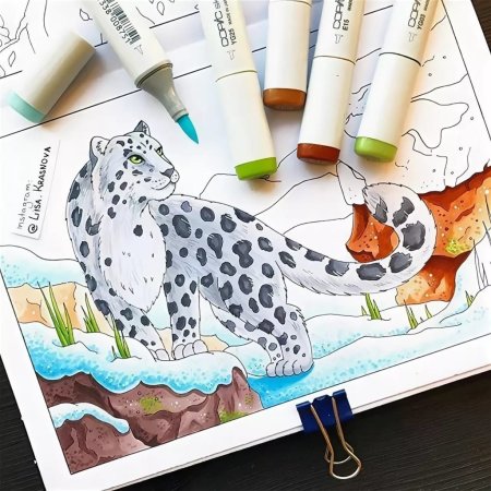 Рисование маркерами для скетчинга