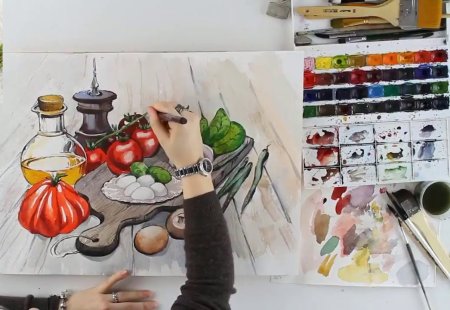 Сладости маркерами