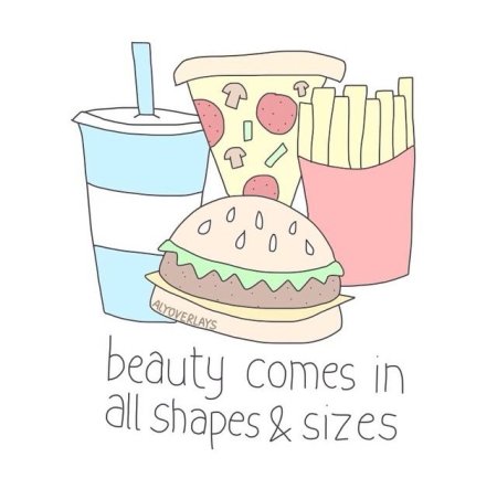 Рисунки для срисовки для начинающих легкие еда