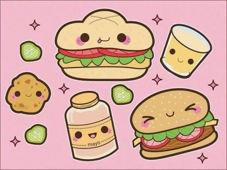 Еда для срисовки