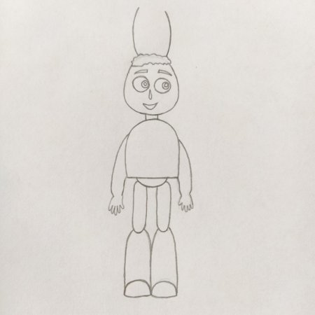 Пчелёнок из Лунтика нарисовать