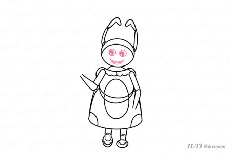 Мила рисовать из Лунтика