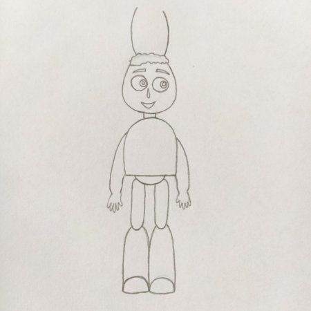 Рисуем Пчеленка из Лунтика