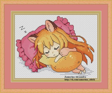 Аниме крестиком