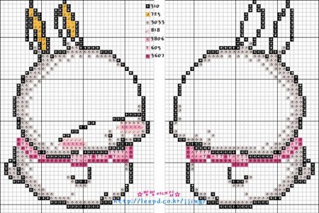 Схемы для вышивания крестиком милые простые
