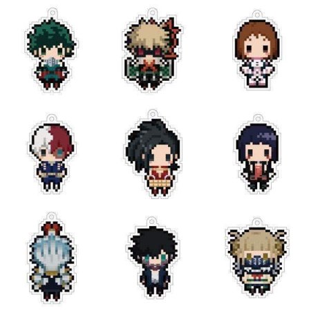 Моя геройская Академия пиксель