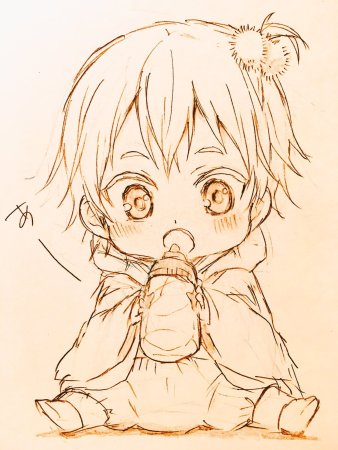 Аниме младенец мальчик