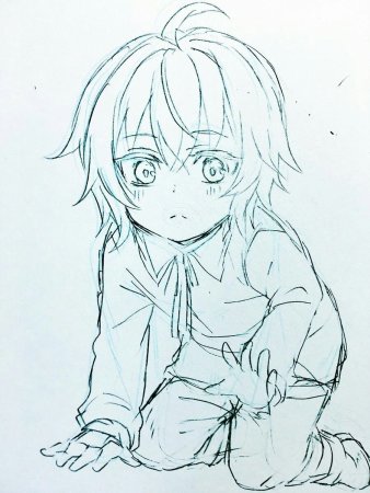 Рисование аниме для детей