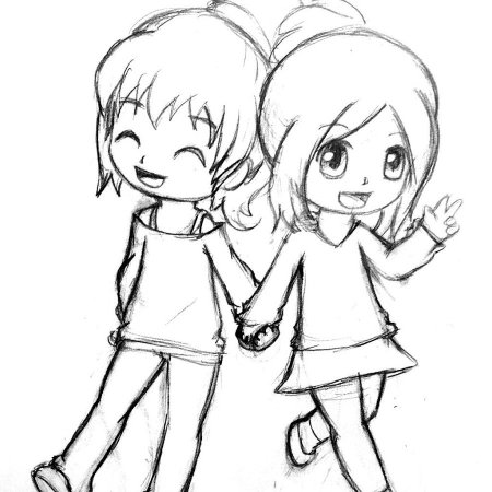 Аниме девочки маленькие