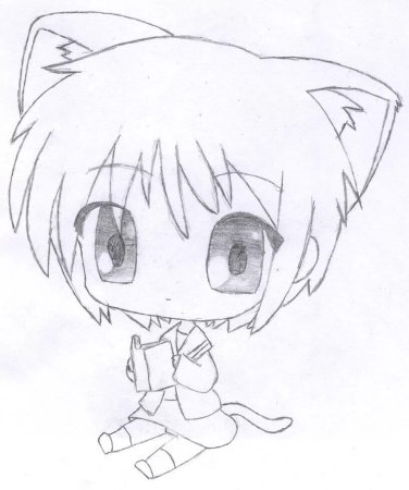 Небольшие рисунки аниме