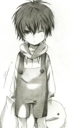 Аниме маленький мальчик