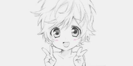 Аниме малыши мальчики и девочки