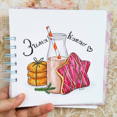 Маленькие рисунки фломастерами