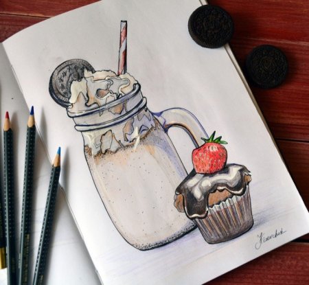 Рисунки для скетчбука маркерами