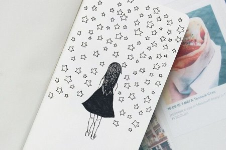 Рисунки для скетчбука легкие и милые