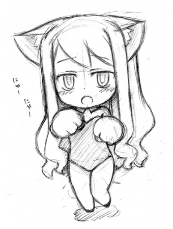 Чиби рисунки легкие