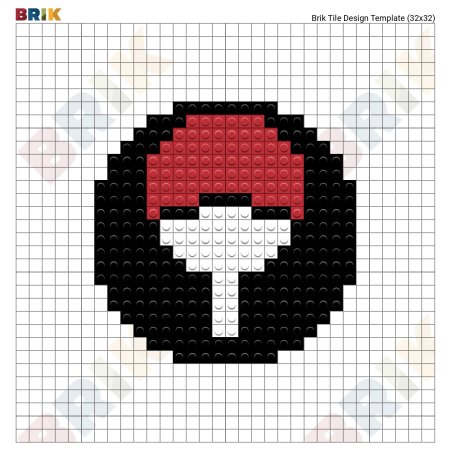 Шаринган Итачи пиксель арт