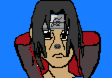 Итачи в пикселях