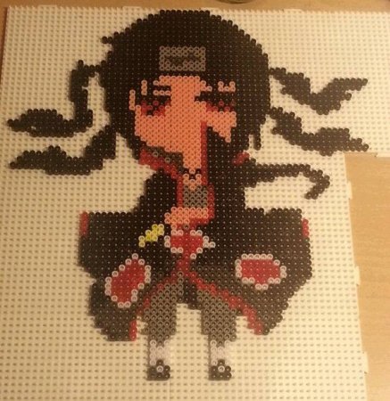 Шаринган Мадары пиксель