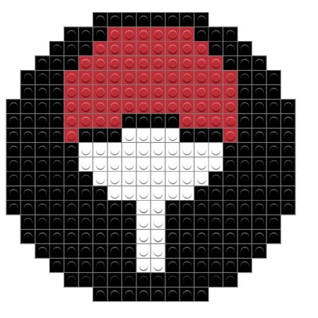 Вышивка крестом аниме Саске