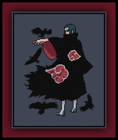 Вышивание крестиком аниме Наруто