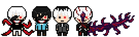 Ичиго Куросаки Pixel Art
