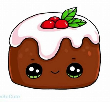 Рисунки для срисовки еда