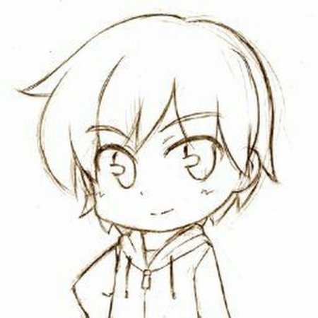Чиби мальчики для срисовки