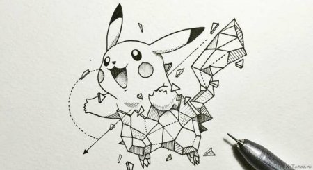 Геометрические рисунки для срисовки