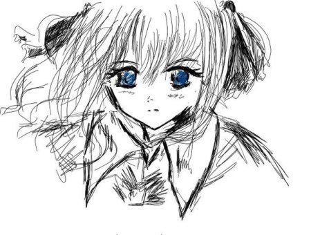 Красивые рисунки ручкой аниме