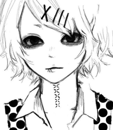 Рисунки для срисовки аниме парни демоны легкие