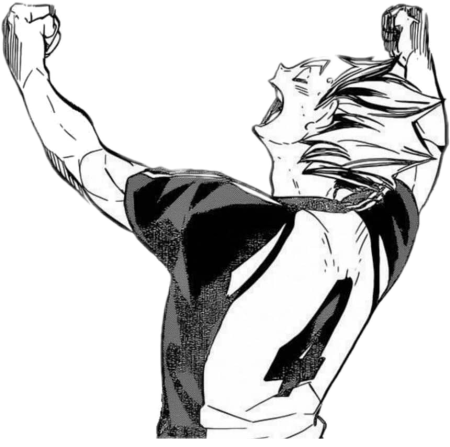 Haikyuu Манга Бокуто