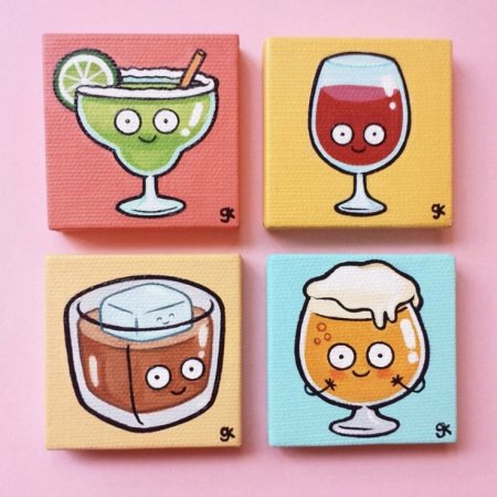 Котенок акварель