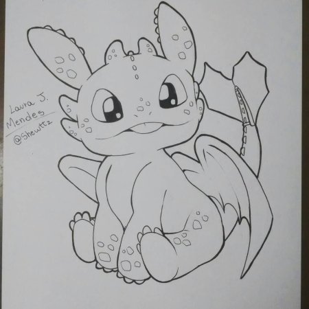 Беззубик картинки для срисовки