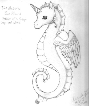 Магические существа для срисовки легкие