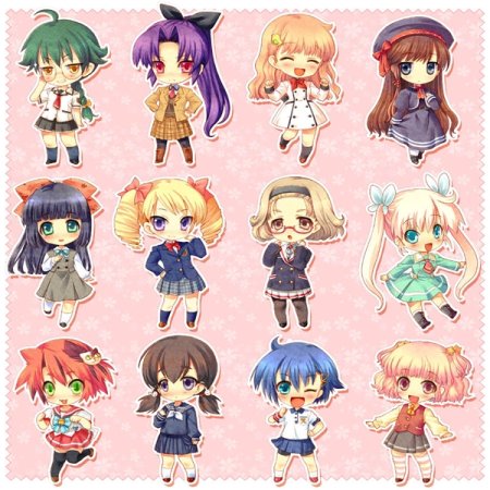 Аниме маленькие