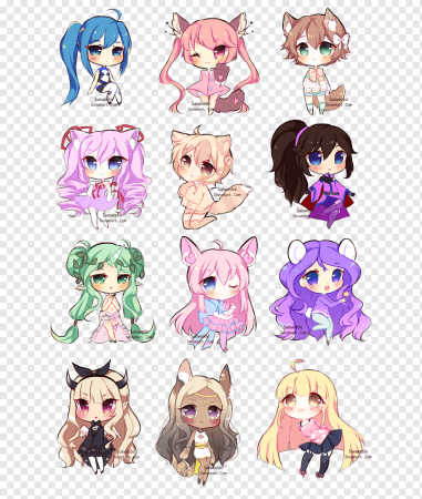 Милые персонажи