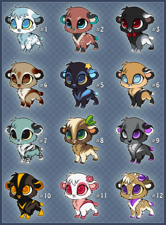 Необычные персонажи животные