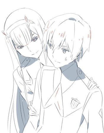 Аниме 02 и Хиро